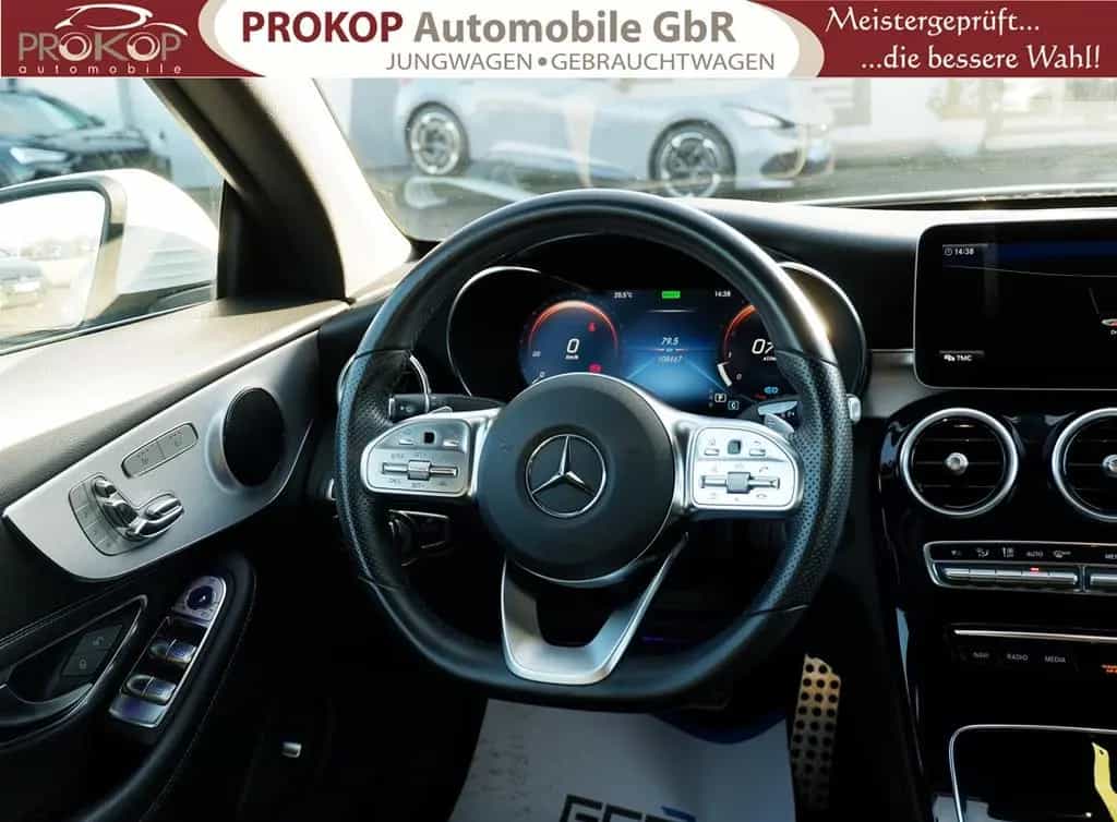 Mercedes-Benz C-Class 200 Cabrio 4Matic AMG-Line AIRSCARF Multibeam 07/2019-photo-19