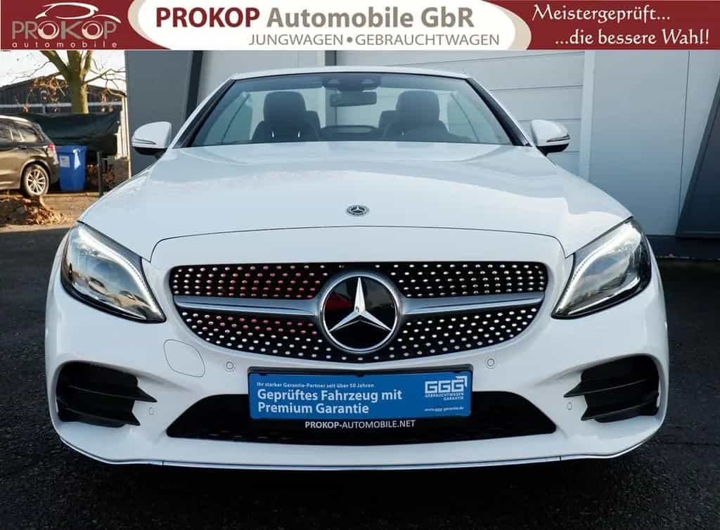 Mercedes-Benz C-Class 200 Cabrio 4Matic AMG-Line AIRSCARF Multibeam 07/2019-photo-2