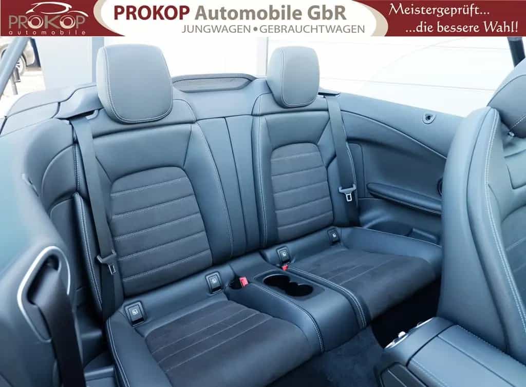 Mercedes-Benz C-Class 200 Cabrio 4Matic AMG-Line AIRSCARF Multibeam 07/2019-photo-22