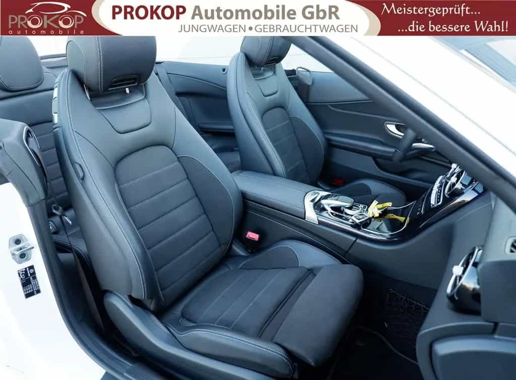 Mercedes-Benz C-Class 200 Cabrio 4Matic AMG-Line AIRSCARF Multibeam 07/2019-photo-24