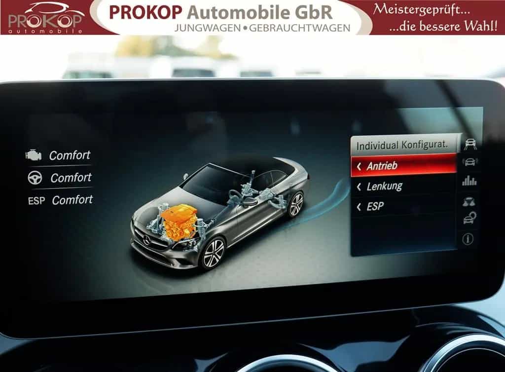 Mercedes-Benz C-Class 200 Cabrio 4Matic AMG-Line AIRSCARF Multibeam 07/2019-photo-37
