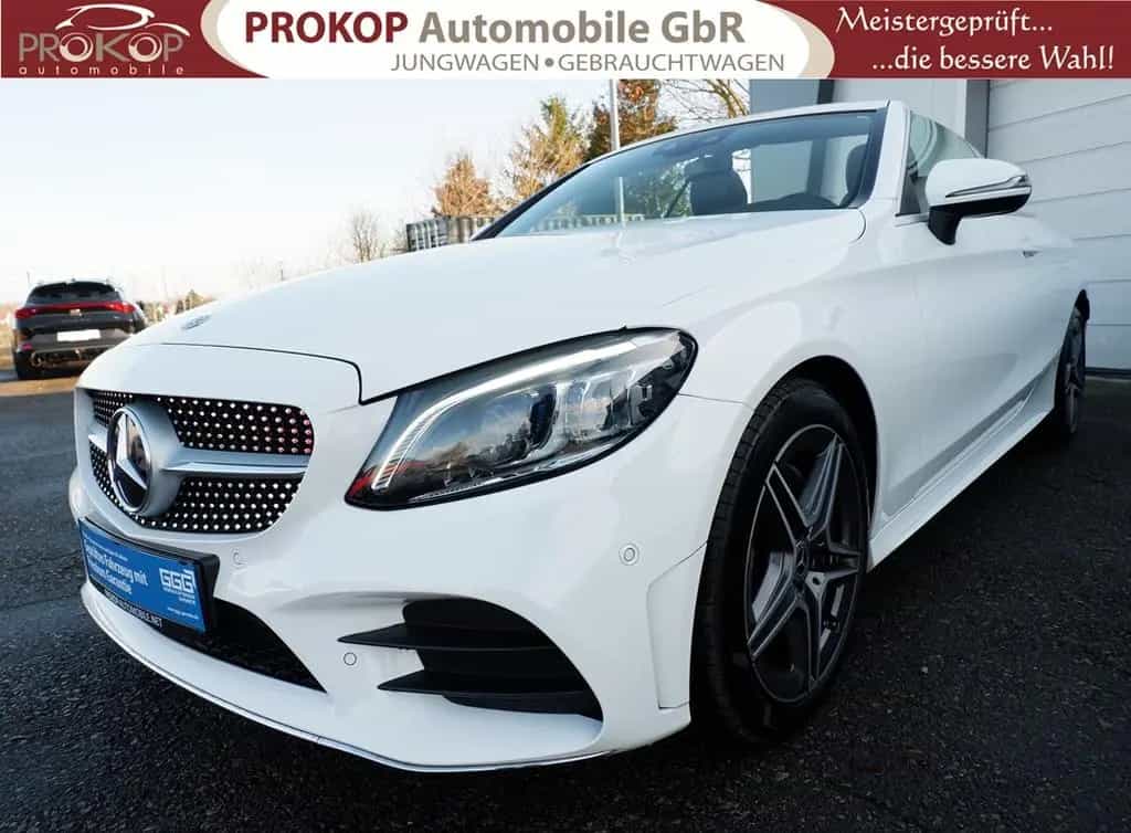 Mercedes-Benz C-Class 200 Cabrio 4Matic AMG-Line AIRSCARF Multibeam 07/2019-photo-4