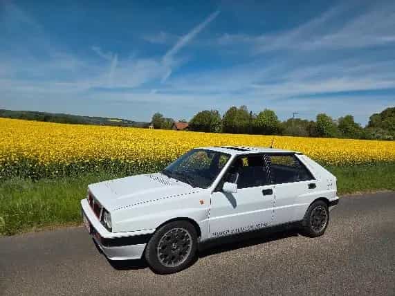 Lancia Delta Integrale 16V weiß H-Zulassung Oldtimer 07/1991-photo-0