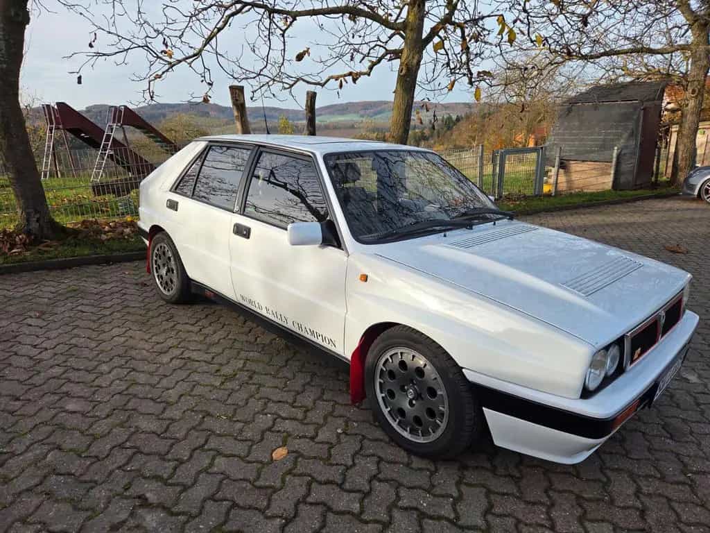 Lancia Delta Integrale 16V weiß H-Zulassung Oldtimer 07/1991-photo-8