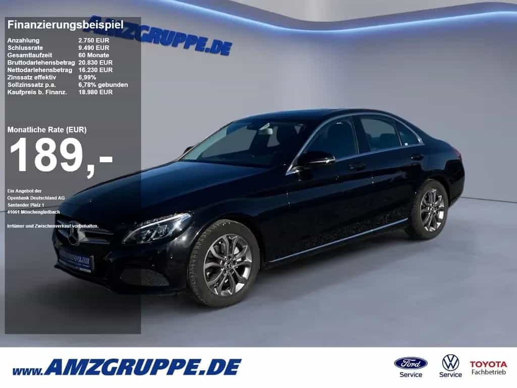 Mercedes-Benz C 180 Avantgarde Aut. Schiebedach+MatrixLED+Navi 06/2017-photo-0