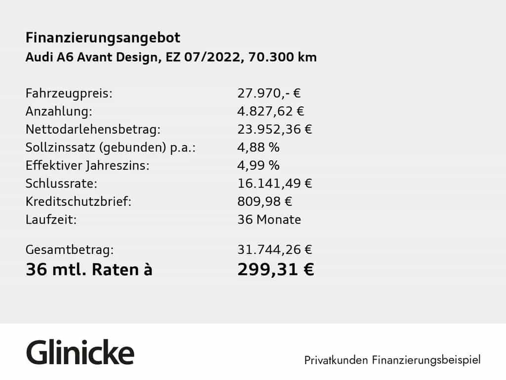 Audi A6 Avant 35 TDI S-tronic design Leder ACC Navi 07/2022-photo-0