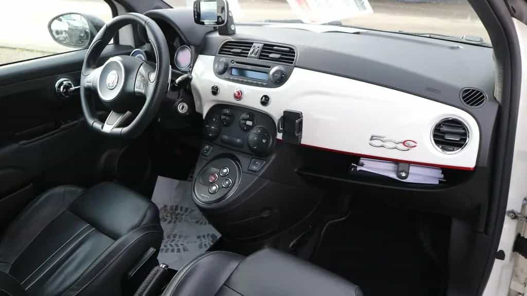 Abarth 500 Cabrio Basis Abarth Umbau Leder/Auto./Navi. 08/2012-photo-12
