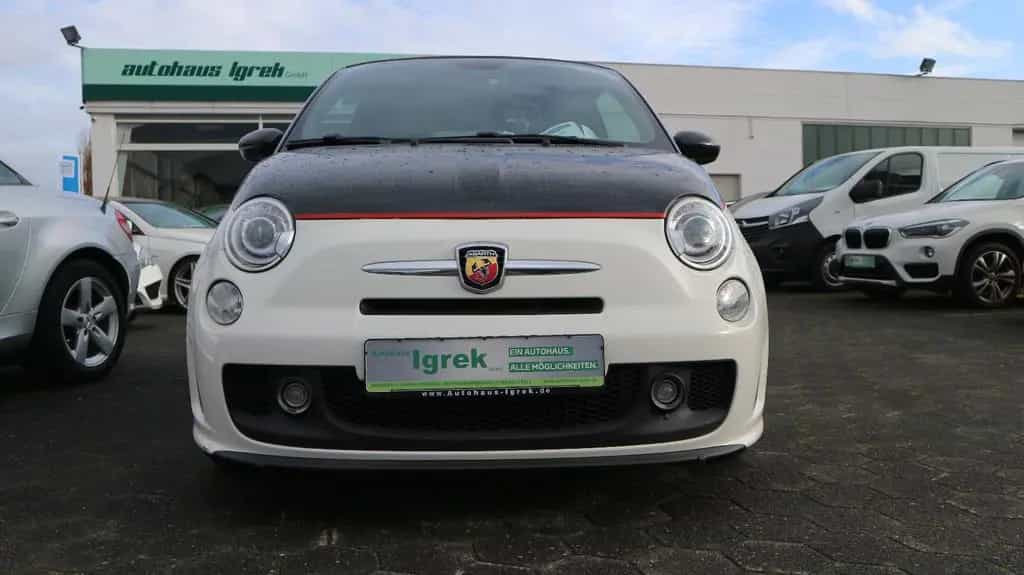 Abarth 500 Cabrio Basis Abarth Umbau Leder/Auto./Navi. 08/2012-photo-3