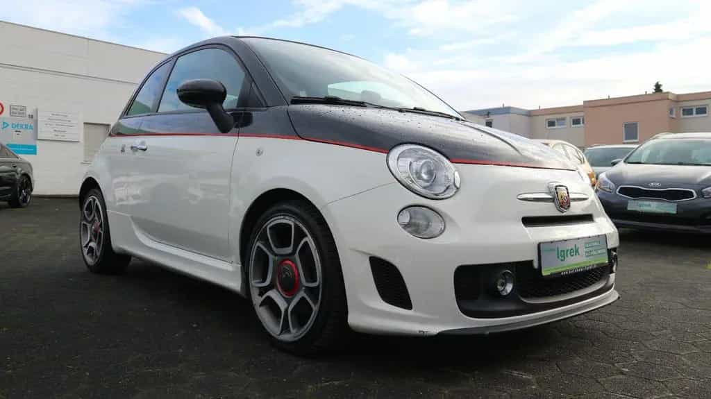 Abarth 500 Cabrio Basis Abarth Umbau Leder/Auto./Navi. 08/2012-photo-4