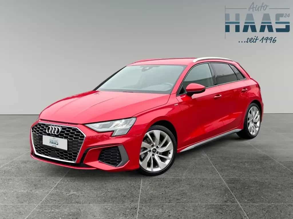 Audi A3 Sportback 35 TFSI S line Navi Sitzh Leder 18" 11/2020-photo-0