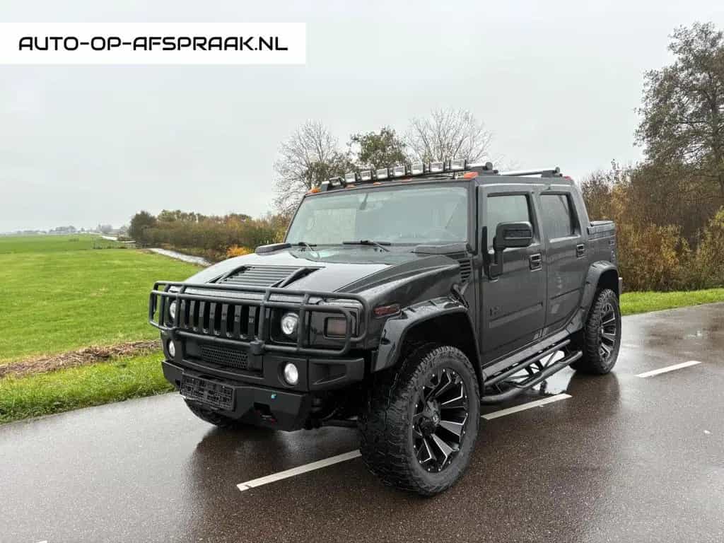 Hummer H2 6.0 SUT Black Ops edition 09/2006-photo-0
