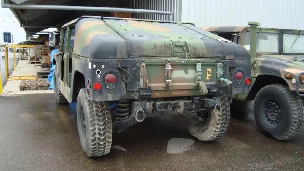 Hummer H1 , HMMWV, Slant Back 07/1986-photo-5