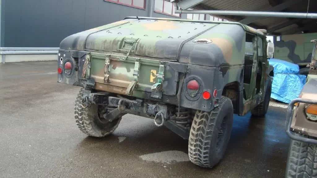 Hummer H1 , HMMWV, Slant Back 07/1986-photo-6