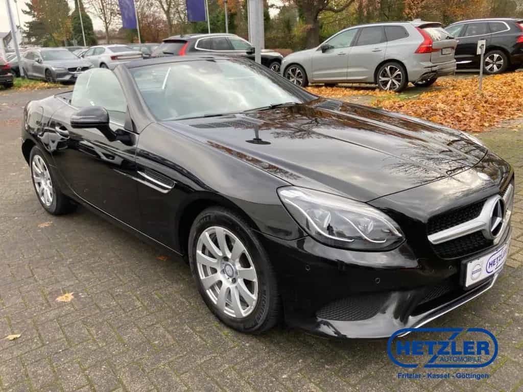 Mercedes-Benz SLC-Class 200 -Klasse Roadster El. Panodach Navi Leder 04/2016-photo-14