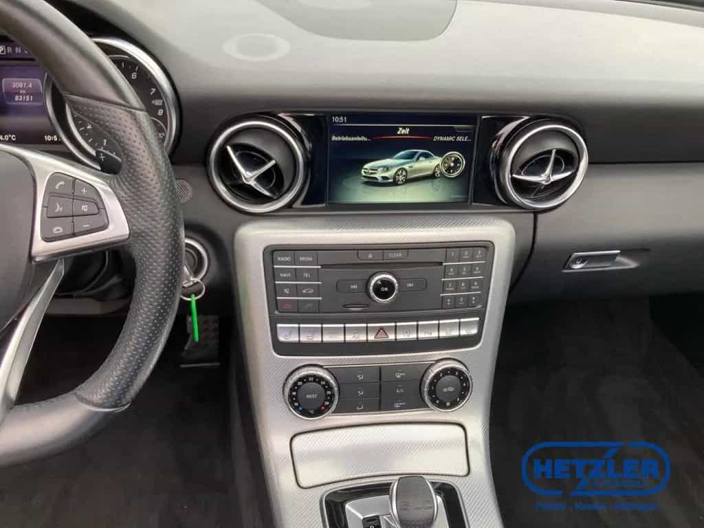 Mercedes-Benz SLC-Class 200 -Klasse Roadster El. Panodach Navi Leder 04/2016-photo-8