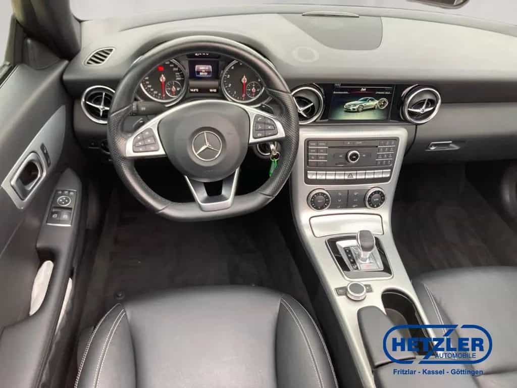 Mercedes-Benz SLC-Class 200 -Klasse Roadster El. Panodach Navi Leder 04/2016-photo-9