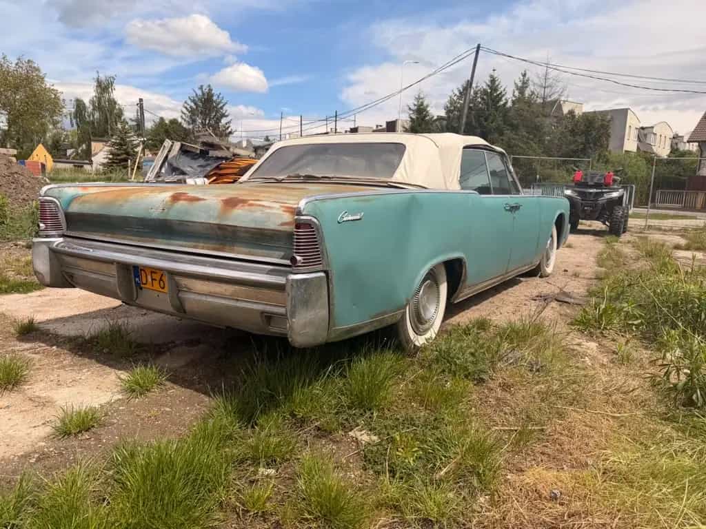Lincoln Continental Convertibe 65 08/1965-photo-9