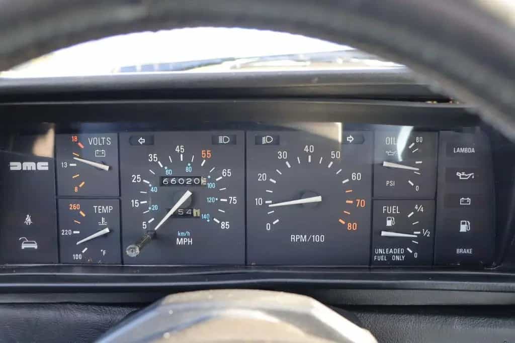 DeLorean DMC-12 - Restored condition 06/1981-photo-27