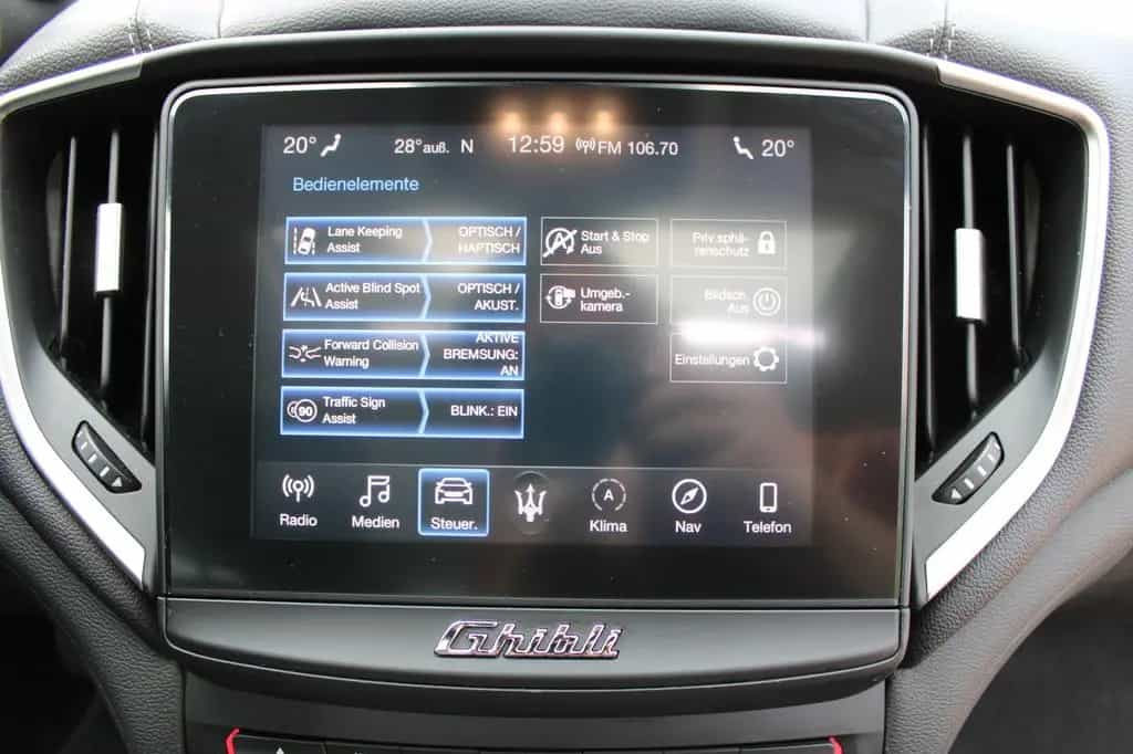 Maserati Ghibli S V6 Keyless/ACC/Schiebedach/Totwinkel 06/2020-photo-8