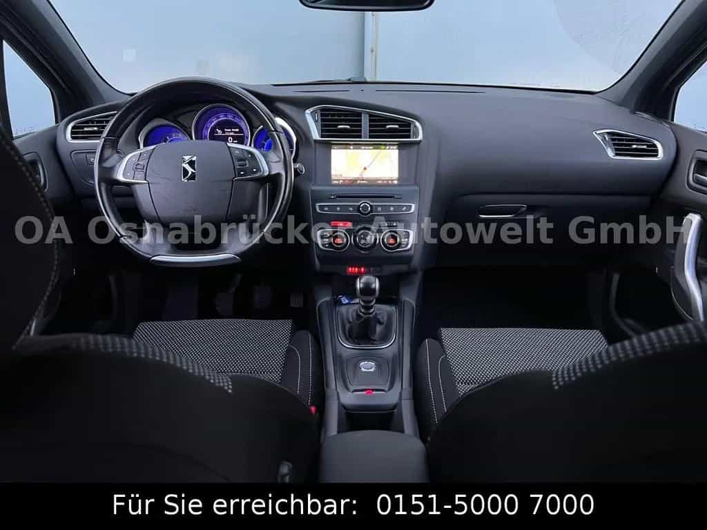 Citroën DS4 131PS Kamera SHZ Tempomat Navi KeyLess 11/2017-photo-13