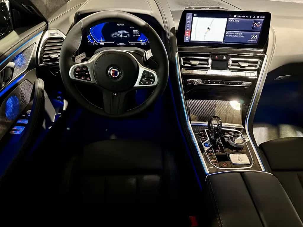 ALPINA B8 Gran Coupe. Schwarz. Voll. Souverän. 01/2024-photo-10