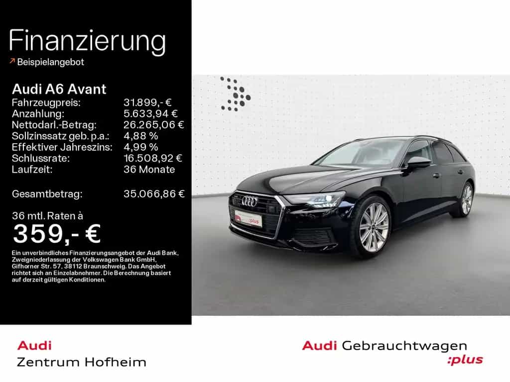 Audi A6 Avant 45 TDI qu S tro*B&O*Standh*LED*Virtual* 09/2022-photo-0