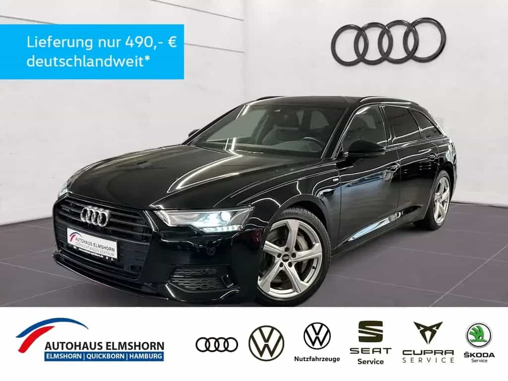 Audi A6 Avant 55 TFSI S line quattro BLACK B&O LED NA 09/2022-photo-0
