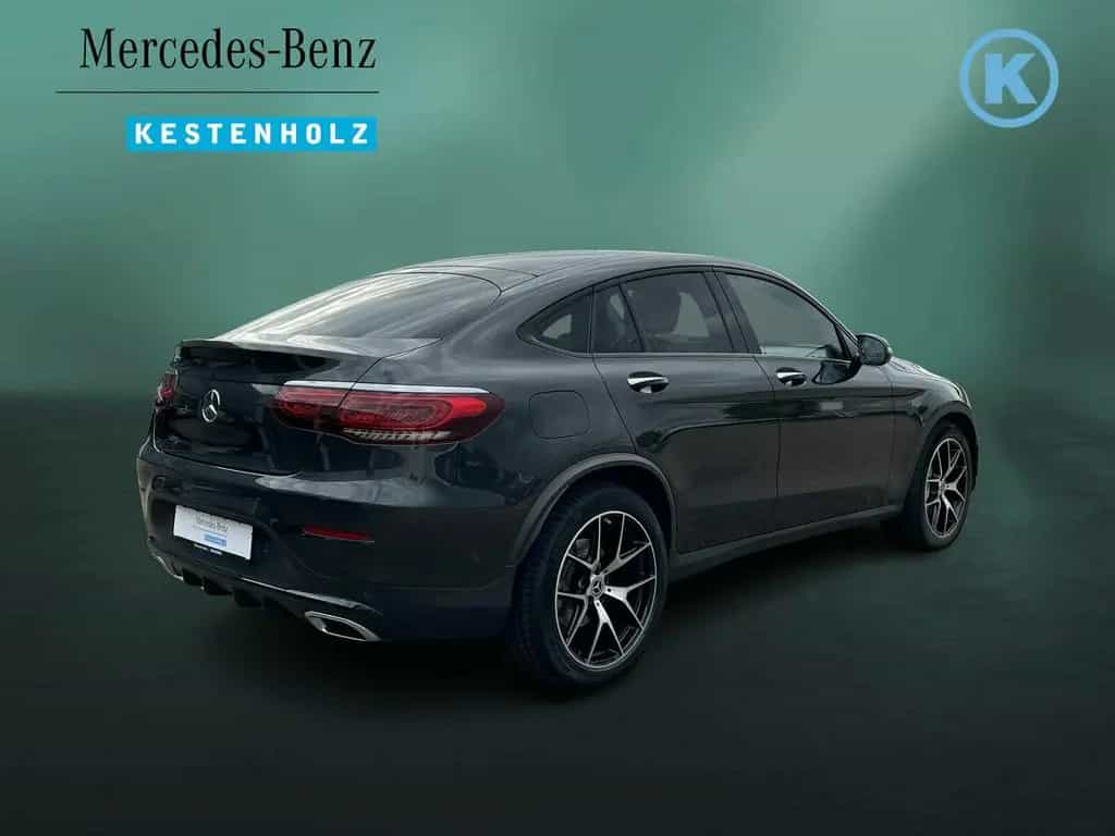 Mercedes-Benz GLC-Class 300 4M AMG+NIGHT+KAM+BURME+KEYL+MLED+EASYP 08/2019-photo-4