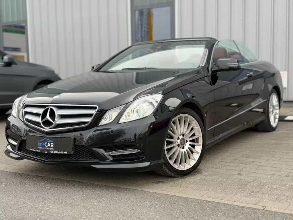 Mercedes-Benz E 250 d Cabrio 7G-Tronic AMG Leder Sitz-Klima 1.H 01/2013-photo-0
