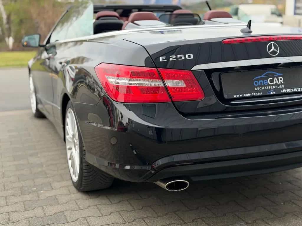 Mercedes-Benz E 250 d Cabrio 7G-Tronic AMG Leder Sitz-Klima 1.H 01/2013-photo-45