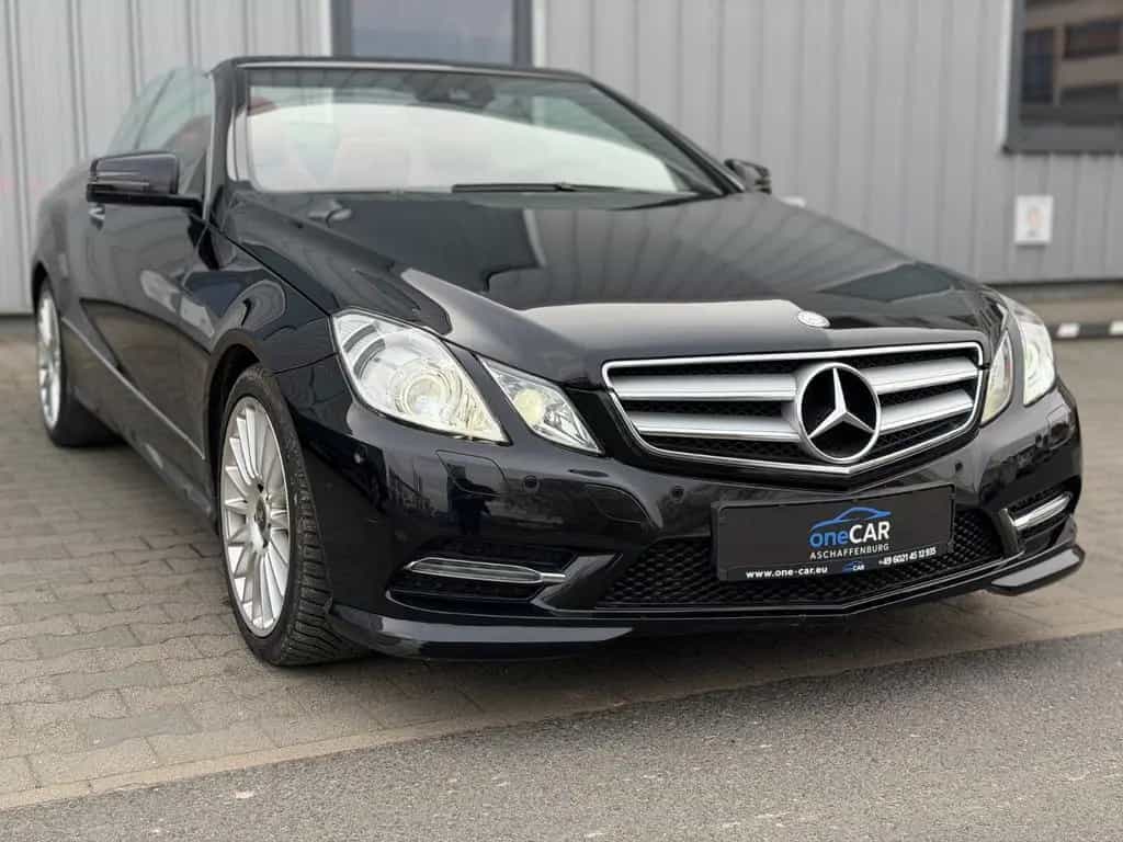 Mercedes-Benz E 250 d Cabrio 7G-Tronic AMG Leder Sitz-Klima 1.H 01/2013-photo-5