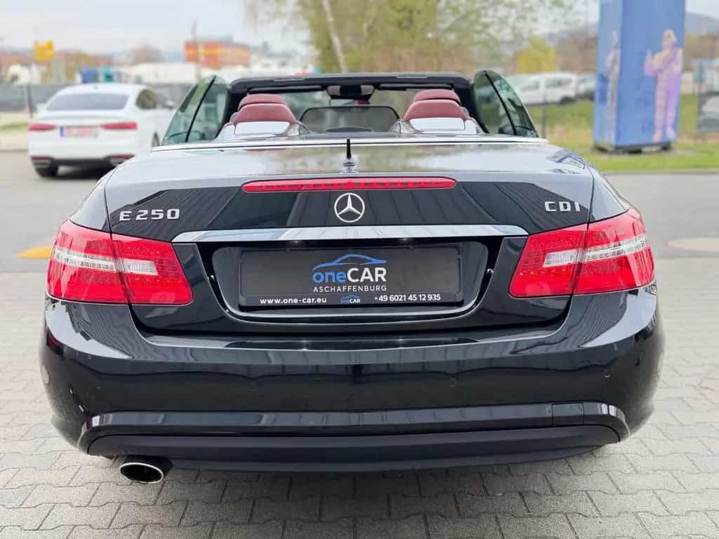 Mercedes-Benz E 250 d Cabrio 7G-Tronic AMG Leder Sitz-Klima 1.H 01/2013-photo-7