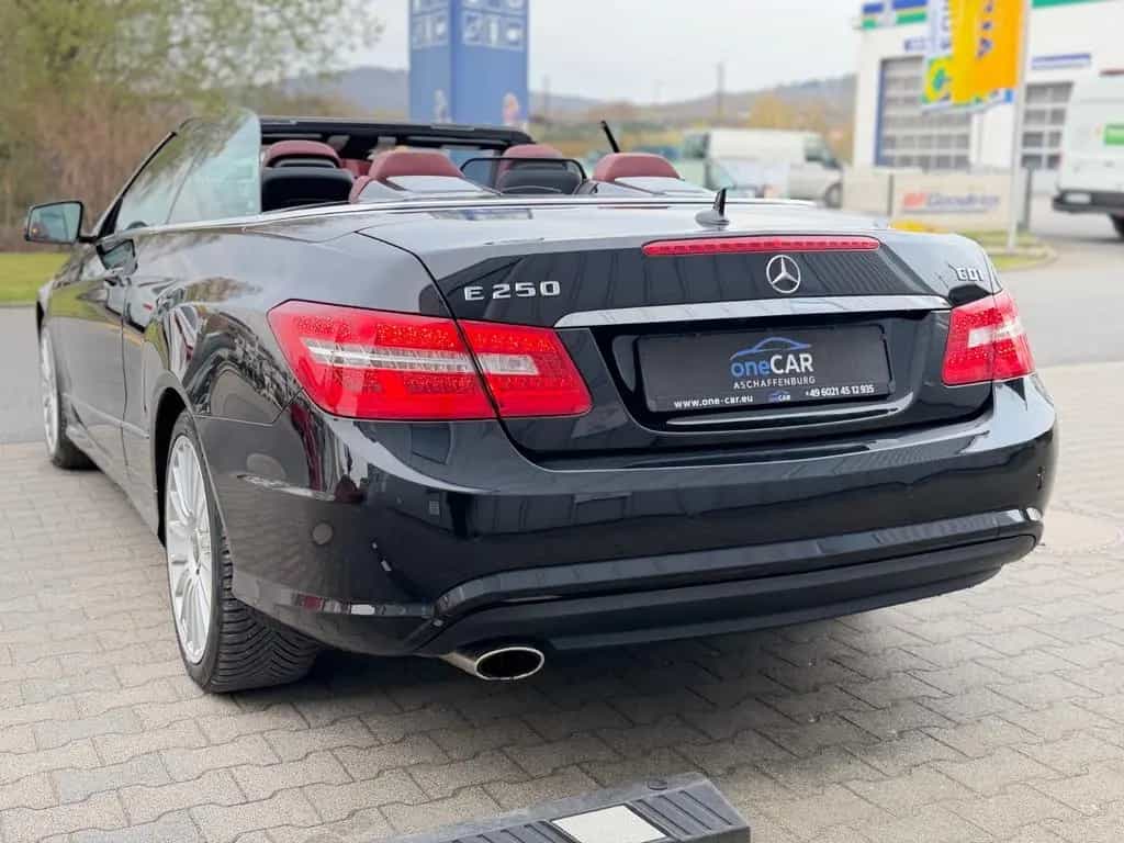 Mercedes-Benz E 250 d Cabrio 7G-Tronic AMG Leder Sitz-Klima 1.H 01/2013-photo-8