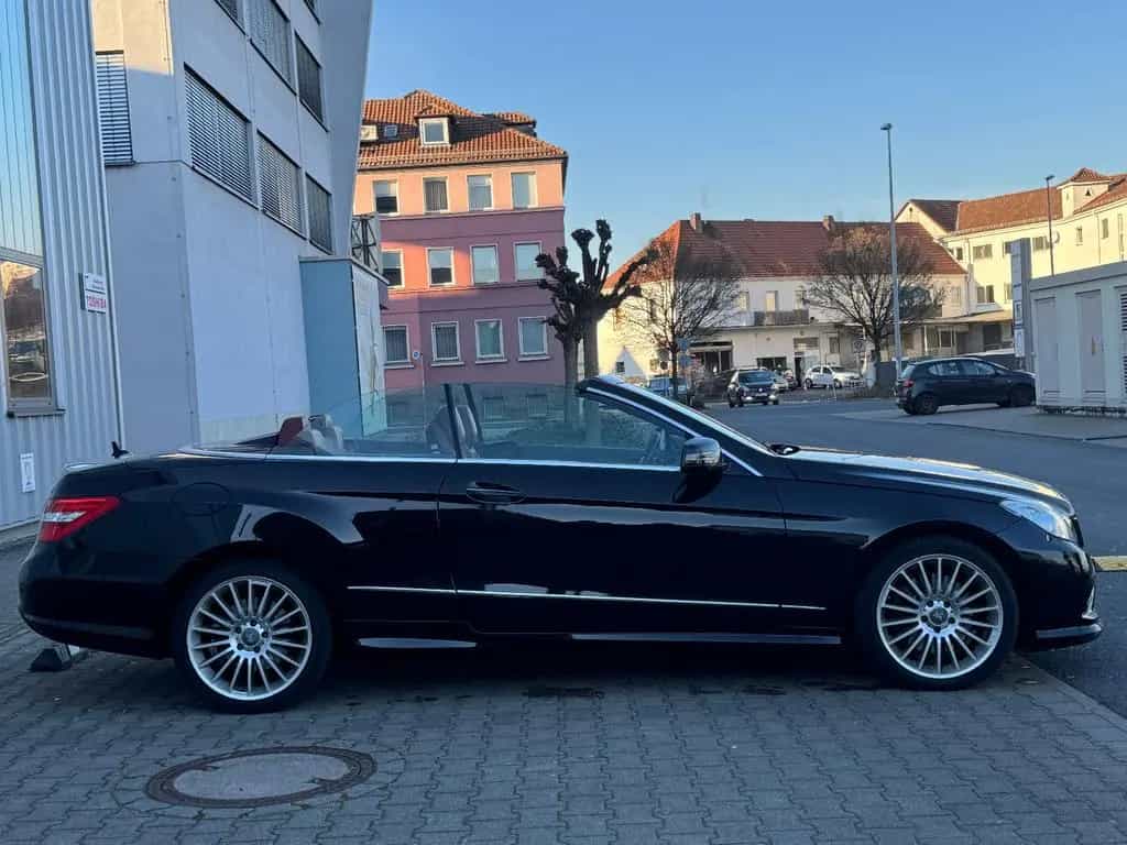 Mercedes-Benz E 250 d Cabrio 7G-Tronic AMG Leder Sitz-Klima 1.H 01/2013-photo-9