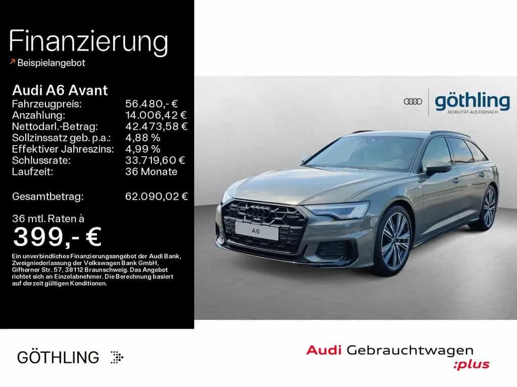 Audi A6 Avant S line quattro S tro*B&O*HUD*Matrix*Cam 04/2025-photo-0