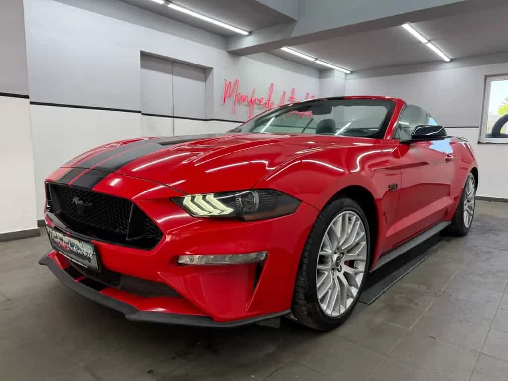 Ford Mustang 5.0 GT Cabrio Premium/Digi-Tacho/B&o/ACC 07/2019-photo-0