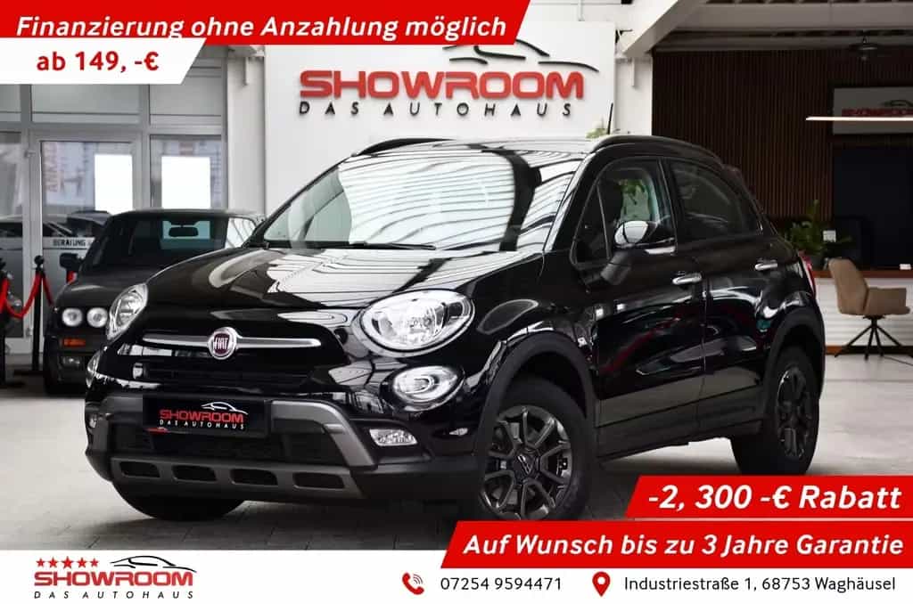 Fiat 500X 1.6 Bluetooth Keyless PDC Shz Klima 65tkm! 02/2017-photo-0