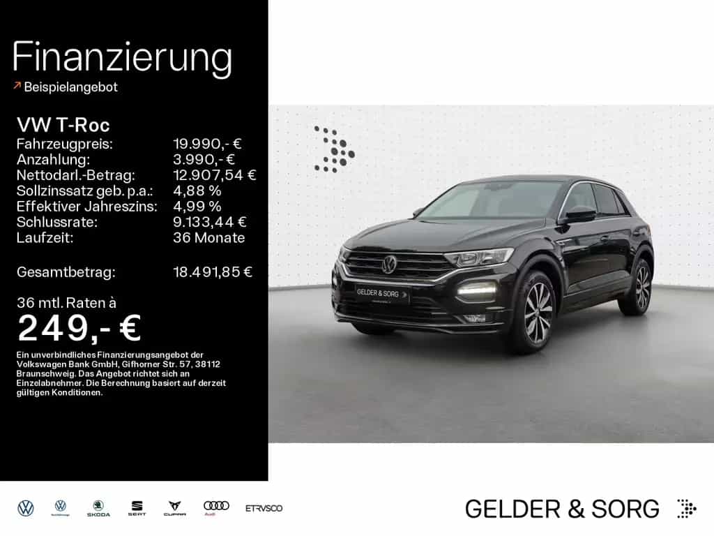 Volkswagen T-Roc 1.0 TSI R-Line Beats*ACC*Navi*Connect*17Z* 02/2019-photo-0