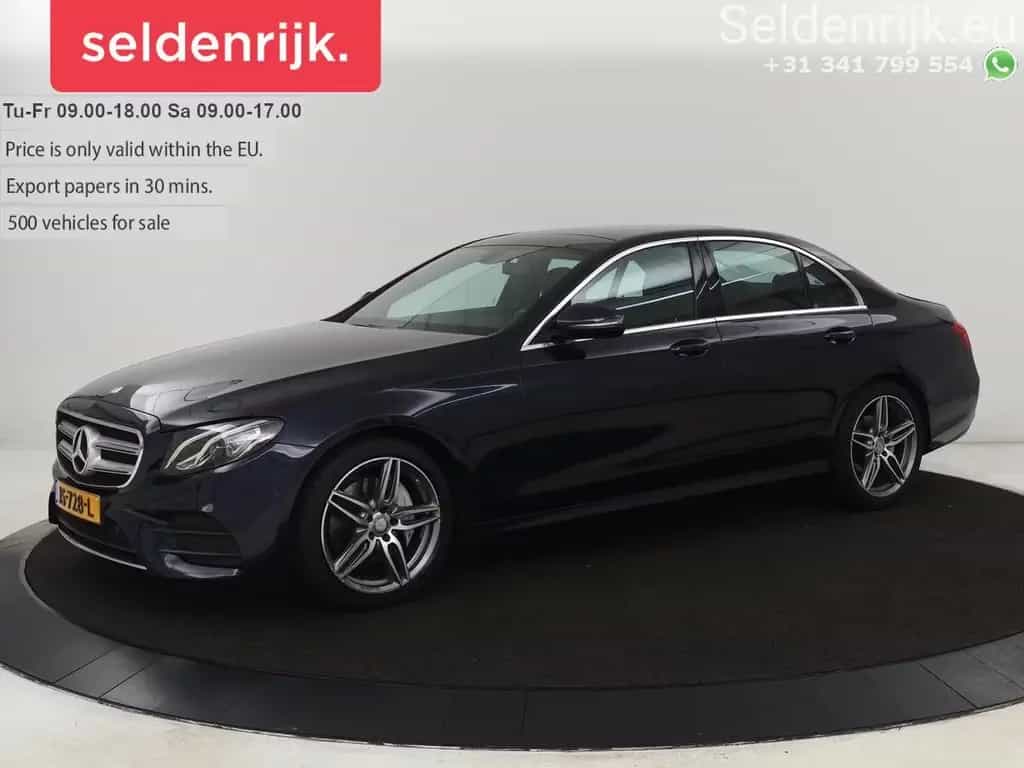 Mercedes-Benz E-Class 200 AMG Line | 95.600km NAP | panorama dach | 06/2016-photo-0