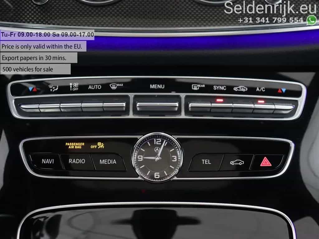 Mercedes-Benz E-Class 200 AMG Line | 95.600km NAP | panorama dach | 06/2016-photo-15