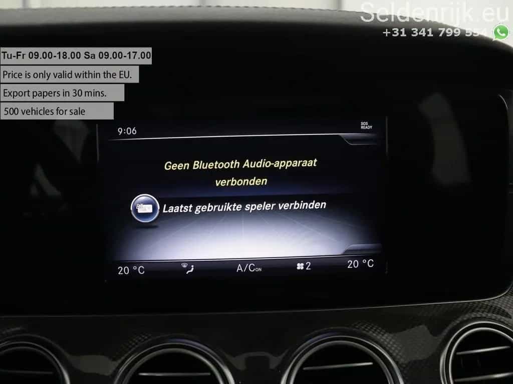 Mercedes-Benz E-Class 200 AMG Line | 95.600km NAP | panorama dach | 06/2016-photo-19