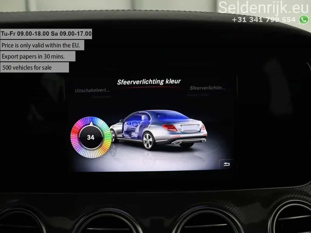 Mercedes-Benz E-Class 200 AMG Line | 95.600km NAP | panorama dach | 06/2016-photo-22