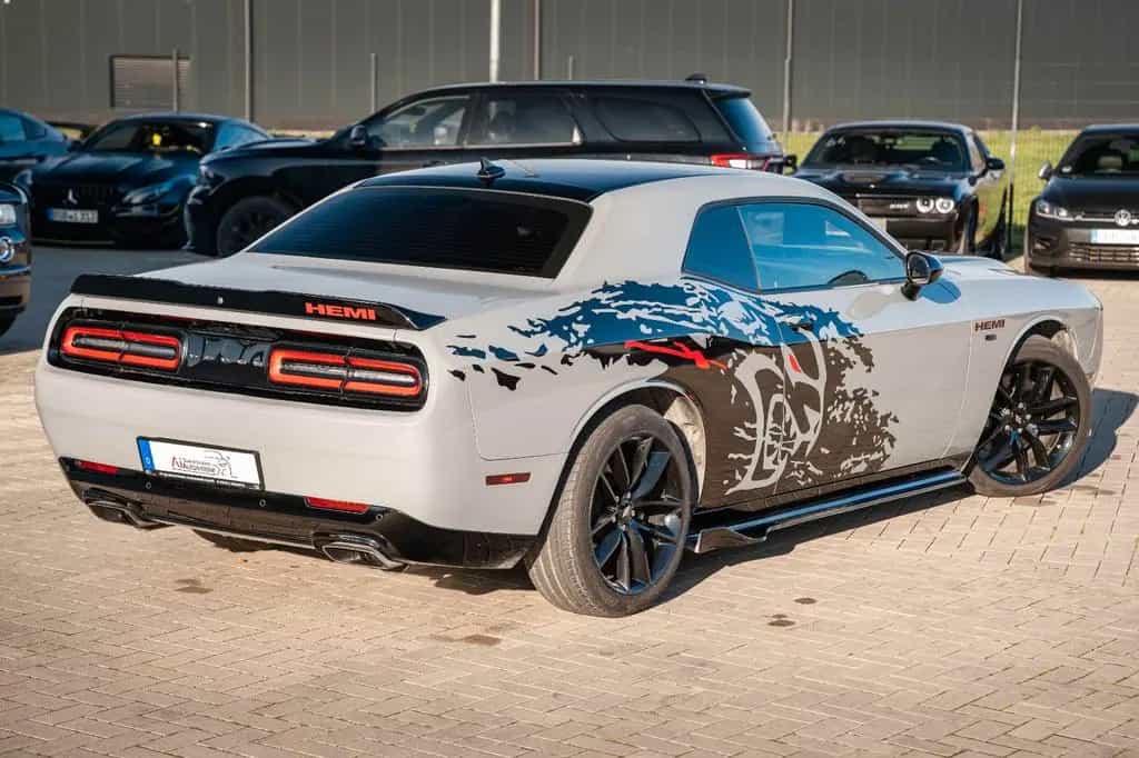 Dodge Challenger 5,7 HEMI V8 Leder Kamera 06/2023-photo-12