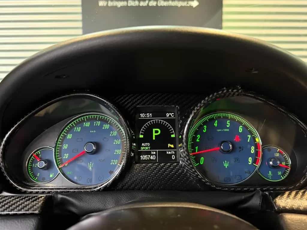 Maserati Granturismo S 4.7L V8/PDC/NAVI/SHZ/BOSE 01/2014-photo-13