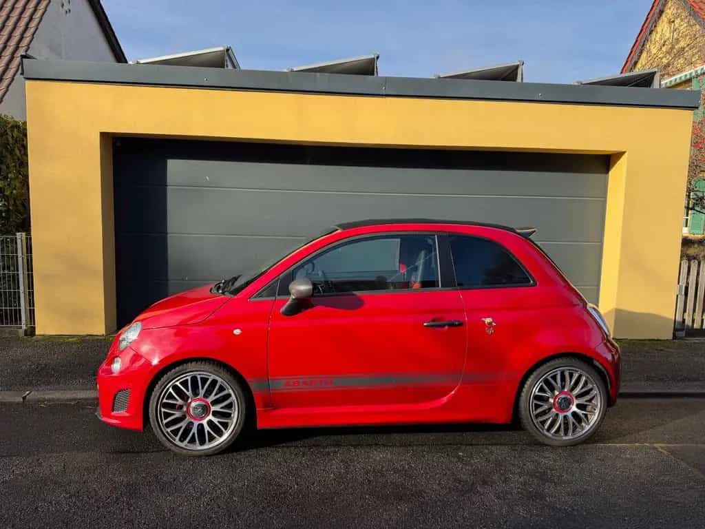 Abarth Fiat Abarth 595 Faltdach rot Sportsitze 08/2014-photo-0