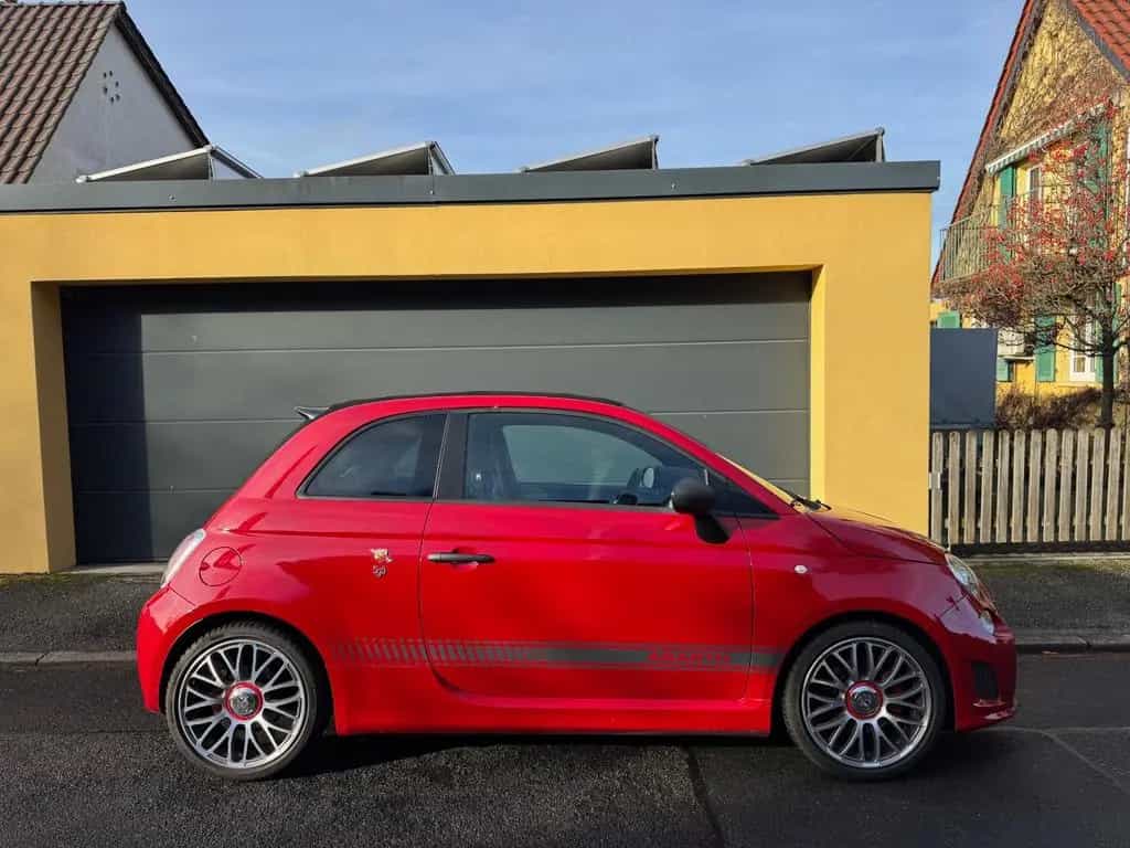 Abarth Fiat Abarth 595 Faltdach rot Sportsitze 08/2014-photo-2