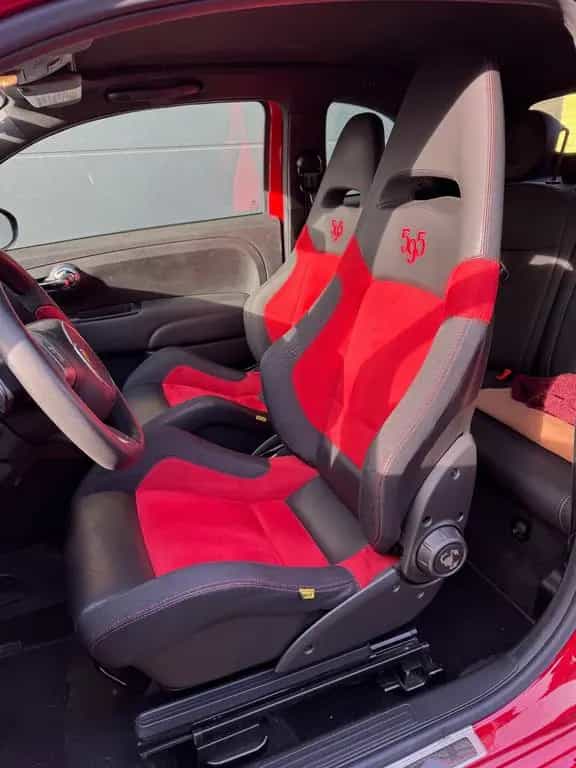 Abarth Fiat Abarth 595 Faltdach rot Sportsitze 08/2014-photo-3