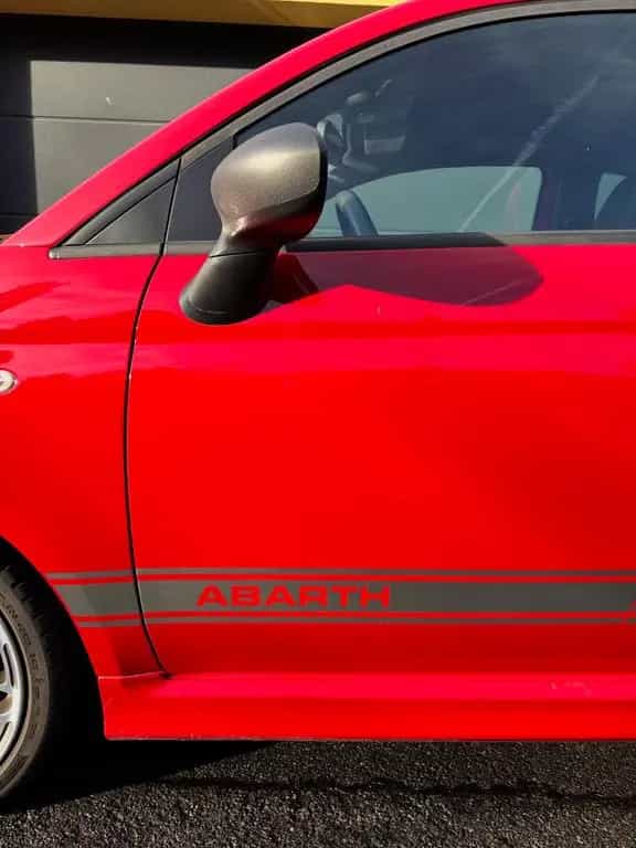 Abarth Fiat Abarth 595 Faltdach rot Sportsitze 08/2014-photo-5