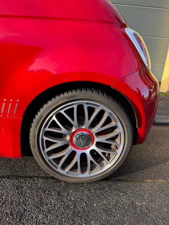 Abarth Fiat Abarth 595 Faltdach rot Sportsitze 08/2014-photo-7