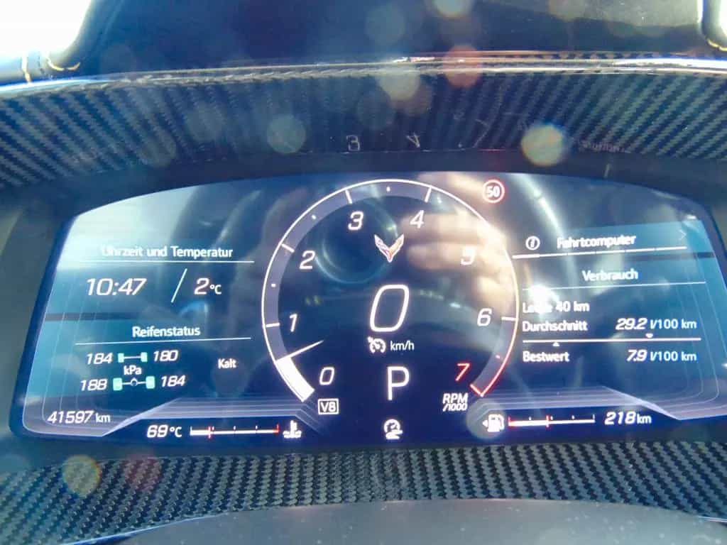 Corvette C8 Cabrio 3LT Europamodell Fahrwerk Front Lift 04/2023-photo-18
